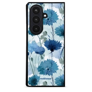 Lesklý kryt na mobil Samsung Galaxy Z Fold8 Ultra - Mobiwear Glossy GB23G, akvarelové chrpy