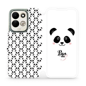 Flip pouzdro na mobil Xiaomi Redmi 17 - Mobiwear M030P, panda Amálka