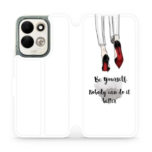Flip pouzdro na mobil Xiaomi Redmi 17 - Mobiwear M046P, be yourself