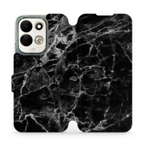 Flip pouzdro na mobil Xiaomi Redmi 17 - Mobiwear V056P, černý mramor