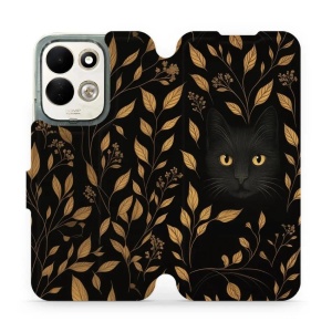 Flip pouzdro na mobil Xiaomi Redmi 17 - Mobiwear V164S, černá kočka