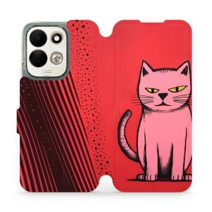 Flip pouzdro na mobil Xiaomi Redmi 17 - Mobiwear VP54S, kocourek