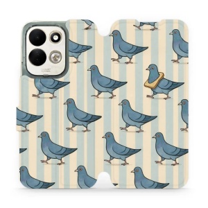 Flip pouzdro na mobil Xiaomi Redmi 17 - Mobiwear VP91S, holubi