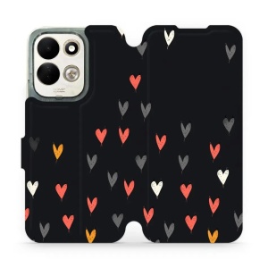 Flip pouzdro na mobil Xiaomi Redmi 17 - Mobiwear VP79P, srdíčka