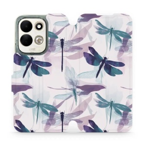 Flip pouzdro na mobil Xiaomi Redmi 17 - Mobiwear VB09S, vážky nad vodou