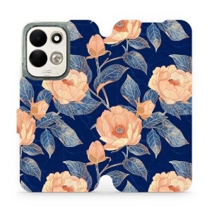 Flip pouzdro na mobil Xiaomi Redmi 17 - Mobiwear VB19S, hedvábný šál