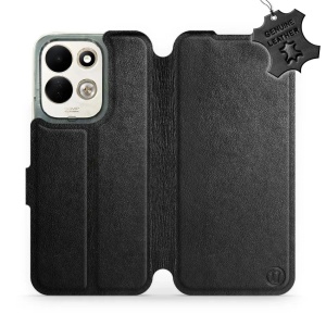 Kožené flip pouzdro na mobil Xiaomi Redmi 17 - Mobiwear - černé