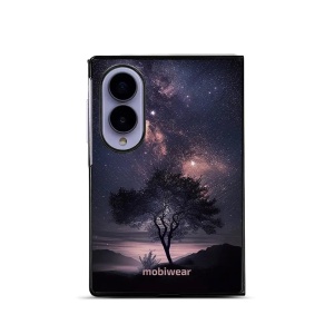 Lesklý kryt na mobil Samsung Galaxy Z Fold8 - Mobiwear Glossy G005G, strom s galaxií