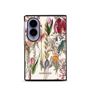 Lesklý kryt na mobil Samsung Galaxy Z Fold8 - Mobiwear Glossy G031G, rozkvetlá louka