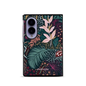 Lesklý kryt na mobil Samsung Galaxy Z Fold8 - Mobiwear Glossy G043G, temná flóra