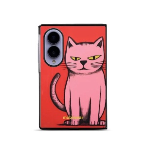 Lesklý kryt na mobil Samsung Galaxy Z Fold8 - Mobiwear Glossy G054G, kocourek