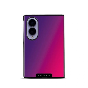 Lesklý kryt na mobil Samsung Galaxy Z Fold8 - Mobiwear Glossy G067G, fialový a růžový odstín