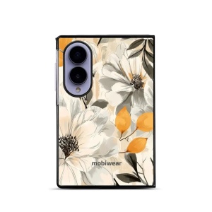 Lesklý kryt na mobil Samsung Galaxy Z Fold8 - Mobiwear Glossy GP75G, podzimní květy