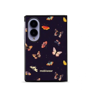 Lesklý kryt na mobil Samsung Galaxy Z Fold8 - Mobiwear Glossy GP78G, barevní motýlci