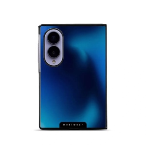 Lesklý kryt na mobil Samsung Galaxy Z Fold8 - Mobiwear Glossy G068G, modrý odstín