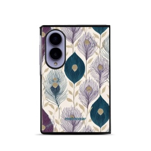 Lesklý kryt na mobil Samsung Galaxy Z Fold8 - Mobiwear Glossy GB06G, paví pera