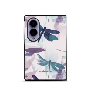 Lesklý kryt na mobil Samsung Galaxy Z Fold8 - Mobiwear Glossy GB09G, vážky nad vodou