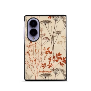 Lesklý kryt na mobil Samsung Galaxy Z Fold8 - Mobiwear Glossy GB10G, trávy a okolíky
