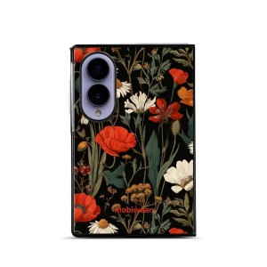 Lesklý kryt na mobil Samsung Galaxy Z Fold8 - Mobiwear Glossy GB15G, máky na černém