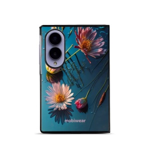 Lesklý kryt na mobil Samsung Galaxy Z Fold8 - Mobiwear Glossy G013G, květy na hladině