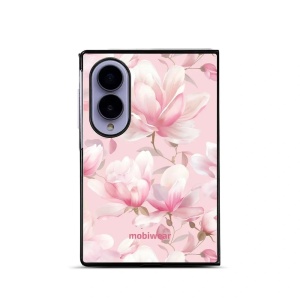 Lesklý kryt na mobil Samsung Galaxy Z Fold8 - Mobiwear Glossy GB18G, magnolie v pudrově růžové