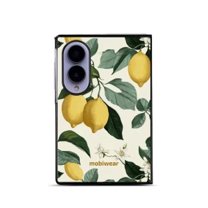Lesklý kryt na mobil Samsung Galaxy Z Fold8 - Mobiwear Glossy GB02G, rozkvetlé citrony