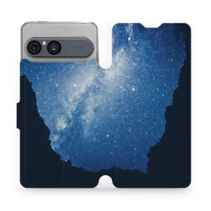 Flip pouzdro na mobil Sony Xperia 10 VII - Mobiwear M146P, galaxie