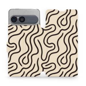 Flip pouzdro na mobil Sony Xperia 10 VII - Mobiwear VA60S, linky