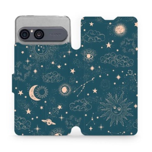 Flip pouzdro na mobil Sony Xperia 10 VII - Mobiwear VP14S, magický vesmír