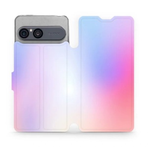 Flip pouzdro na mobil Sony Xperia 10 VII - Mobiwear VP65S, nachový odstín