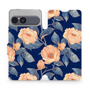Flip pouzdro na mobil Sony Xperia 10 VII - Mobiwear VB19S, hedvábný šál