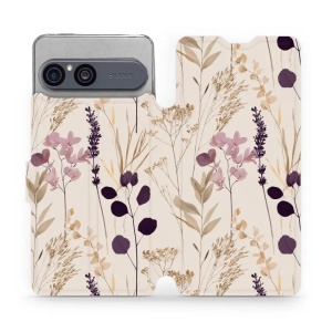 Flip pouzdro na mobil Sony Xperia 10 VII - Mobiwear VB11S, sušená levandule