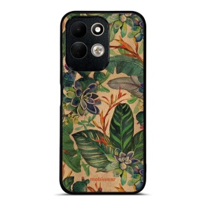 Lesklý kryt na mobil Xiaomi Redmi 17 - Mobiwear Glossy G036G, sukulenty