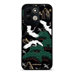 Lesklý kryt na mobil Xiaomi Redmi 17 - Mobiwear Glossy G042G, jeřábi