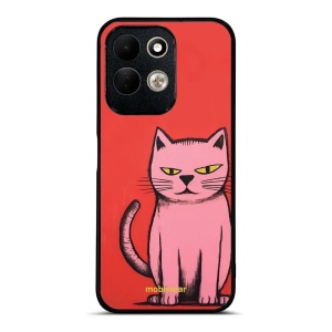 Lesklý kryt na mobil Xiaomi Redmi 17 - Mobiwear Glossy G054G, kocourek
