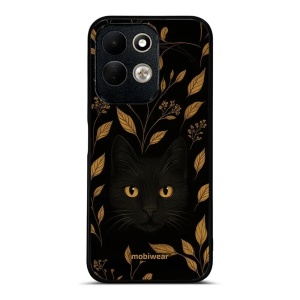 Lesklý kryt na mobil Xiaomi Redmi 17 - Mobiwear Glossy G164G, černá kočka