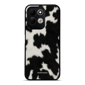 Lesklý kryt na mobil Xiaomi Redmi 17 - Mobiwear Glossy G165G, černá strakatá