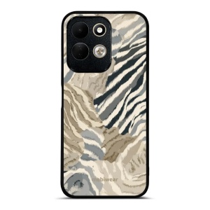 Lesklý kryt na mobil Xiaomi Redmi 17 - Mobiwear Glossy G168G, pruhovaná malba