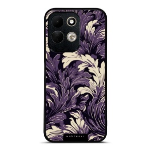 Lesklý kryt na mobil Xiaomi Redmi 17 - Mobiwear Glossy GA46G, fialové rostliny