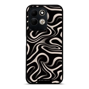 Lesklý kryt na mobil Xiaomi Redmi 17 - Mobiwear Glossy GA63G, vlnky a linky