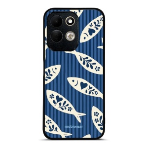 Lesklý kryt na mobil Xiaomi Redmi 17 - Mobiwear Glossy GP89G, rybky