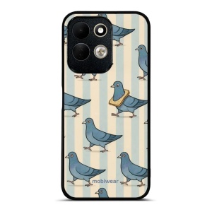 Lesklý kryt na mobil Xiaomi Redmi 17 - Mobiwear Glossy GP91G, holubi