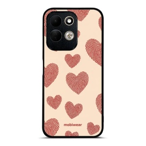 Lesklý kryt na mobil Xiaomi Redmi 17 - Mobiwear Glossy GP93G, otisk srdce