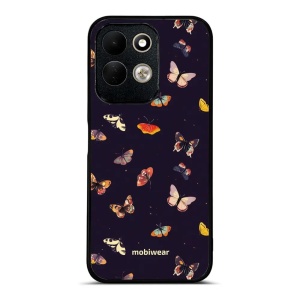 Lesklý kryt na mobil Xiaomi Redmi 17 - Mobiwear Glossy GP78G, barevní motýlci