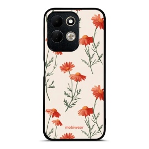 Lesklý kryt na mobil Xiaomi Redmi 17 - Mobiwear Glossy GB13G, větvičky heřmánku