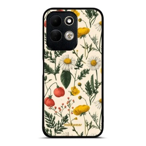 Lesklý kryt na mobil Xiaomi Redmi 17 - Mobiwear Glossy GB14G, heřmánky a pryskyřníky