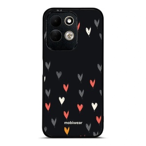 Lesklý kryt na mobil Xiaomi Redmi 17 - Mobiwear Glossy GP79G, srdíčka