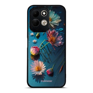 Lesklý kryt na mobil Xiaomi Redmi 17 - Mobiwear Glossy G013G, květy na hladině