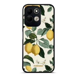 Lesklý kryt na mobil Xiaomi Redmi 17 - Mobiwear Glossy GB02G, rozkvetlé citrony