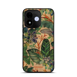 Lesklý kryt na mobil Xiaomi Redmi Note 17 - Mobiwear Glossy G036G, sukulenty